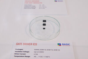 SiC-Chips und Gate-Treiber-ICs von BASiC Semiconductor