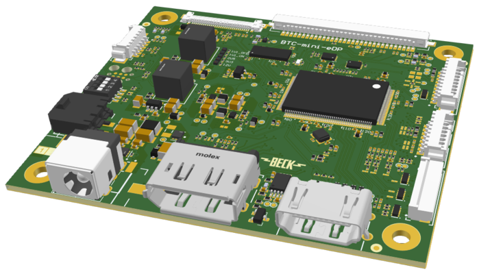 BTC-mini-eDP TFT Controller BTC-mini-eDP TFT Controller