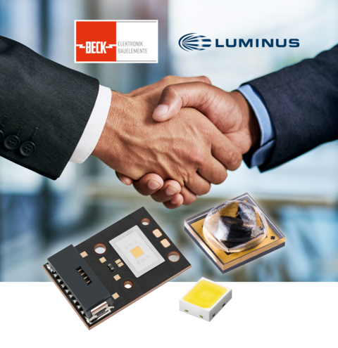 10 Jahre erfolgreiche Zusammenarbeit zwischen Beck Elektronik und Luminus 10 Jahre erfolgreiche Zusammenarbeit zwischen Beck Elektronik und Luminus
